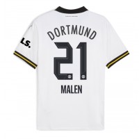 Echipament fotbal Borussia Dortmund Donyell Malen #21 Tricou Treilea 2024-25 maneca scurta